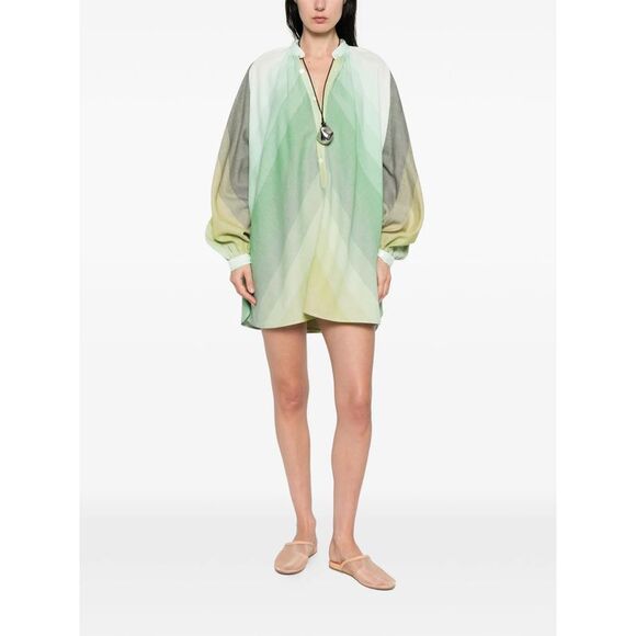 Marrakshi Life Green Dresses - Day Dresses Women - Picture 3 of 5